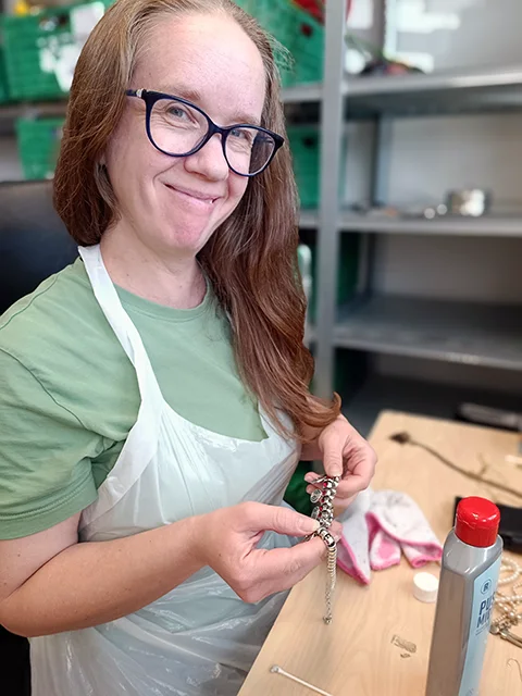 Via3 Gjenbruk pusse sølv