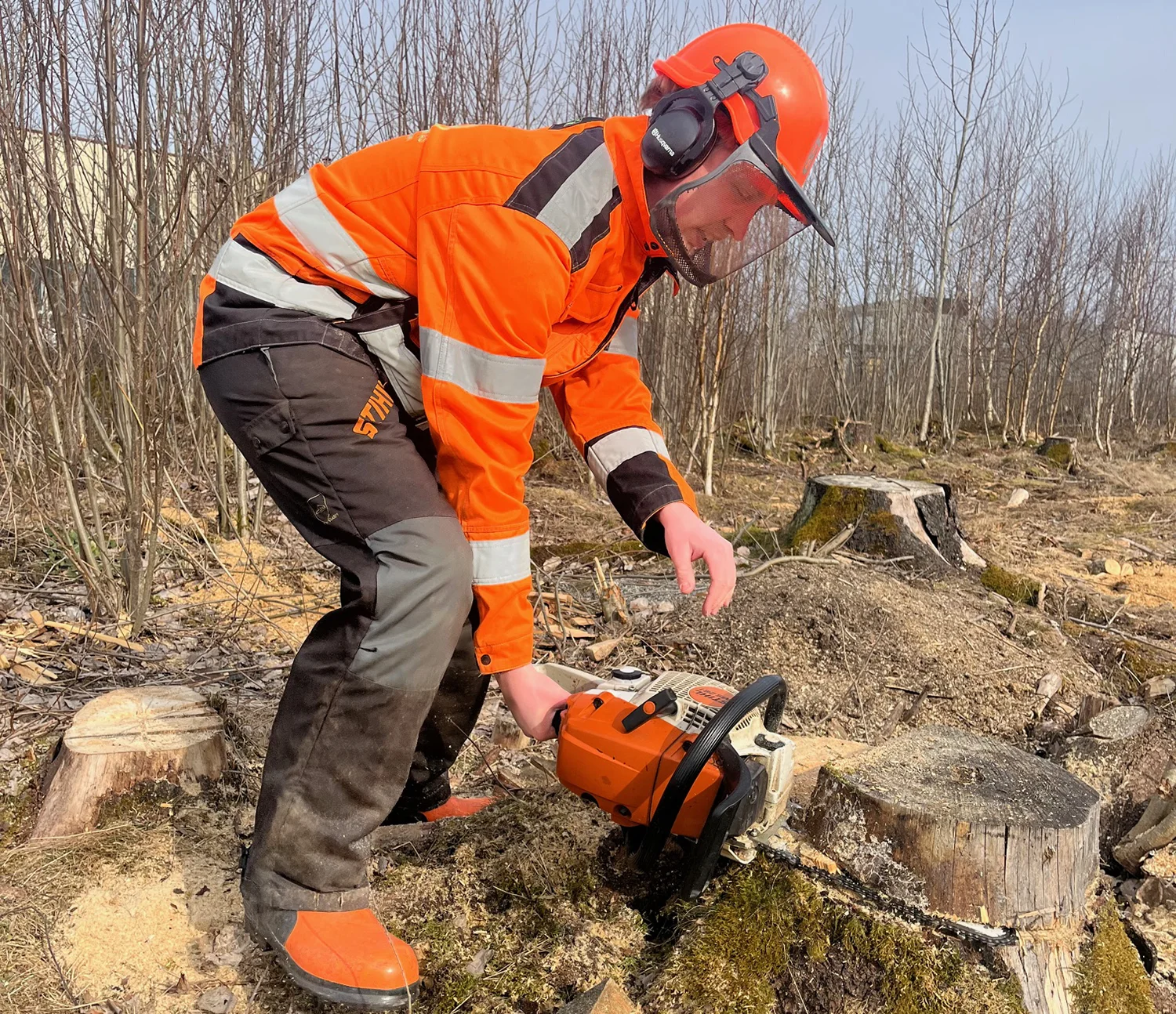Utendørs arbeid – anleggsgartner